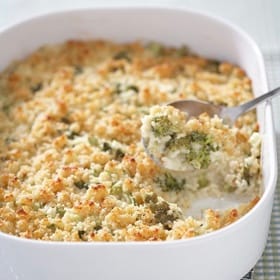 Cheesy Broccoli Rice Casserole